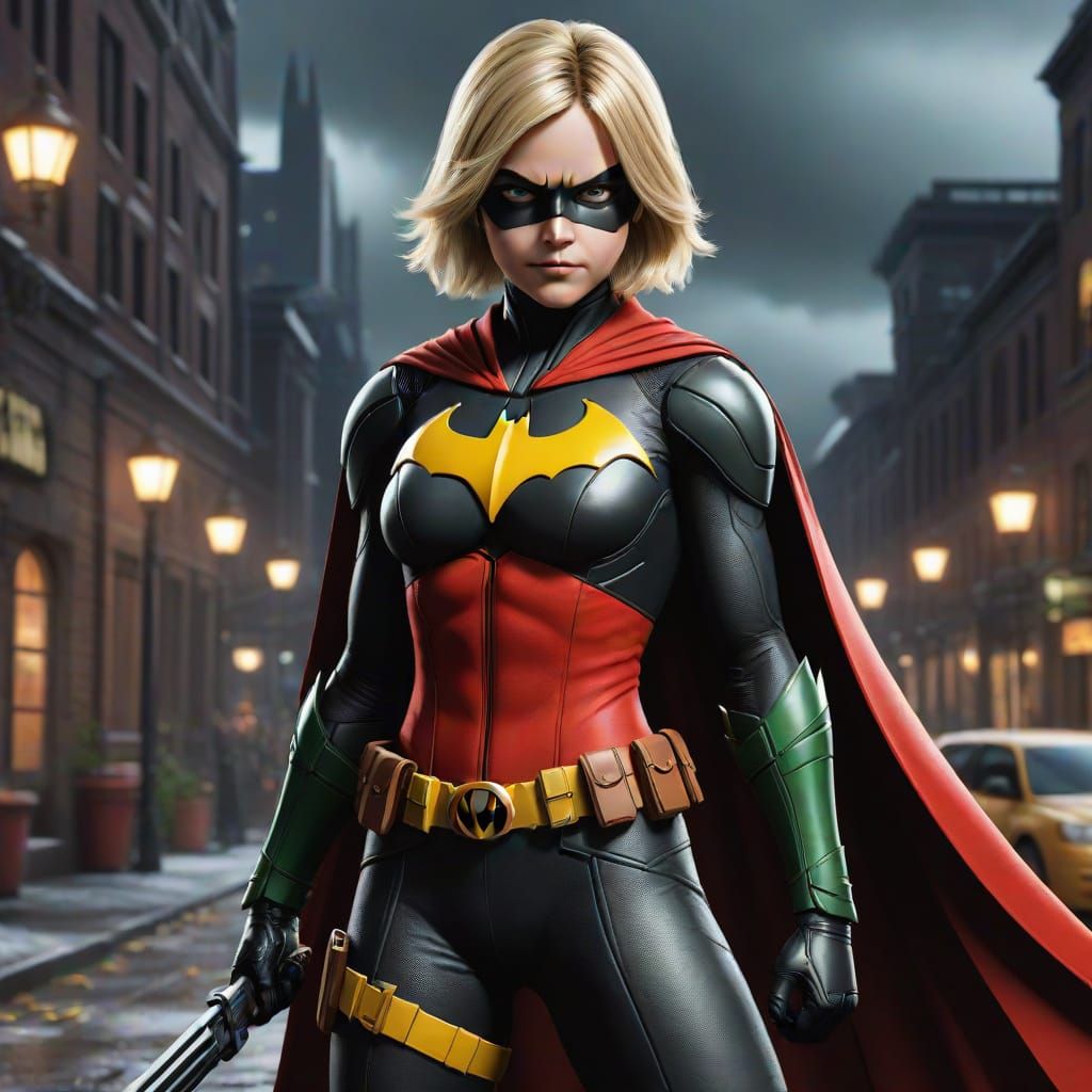 Stephanie Brown as Robin in Unreal Engine 5