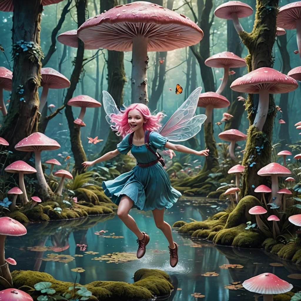 Whimsical Forest Fairy