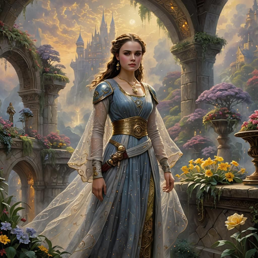 Ethereal Padme Amidala Fantasy Portrait