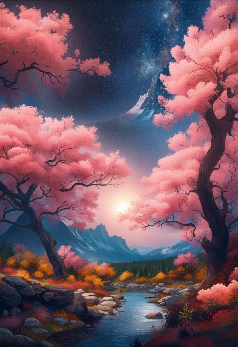 Majestic Landscape Vista in High Resolution