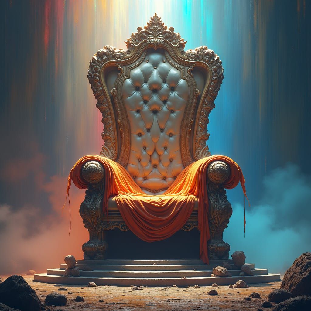 Epic Throne Chair Converts to Hammock or Desk