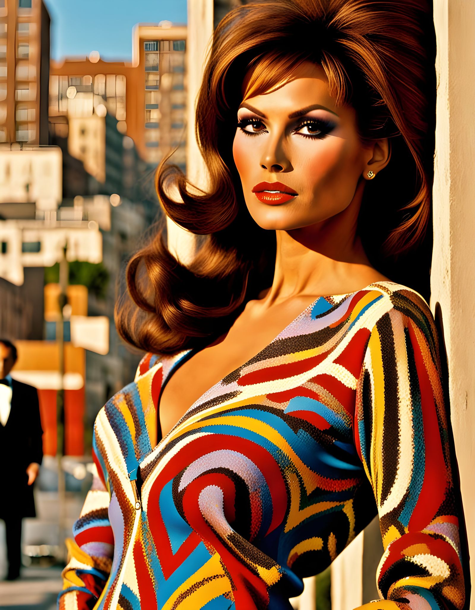 Raquel Welch 1968 in Mod Style