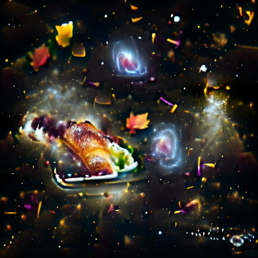 Thanksgiving Feast Galaxy: A Cosmic Holiday