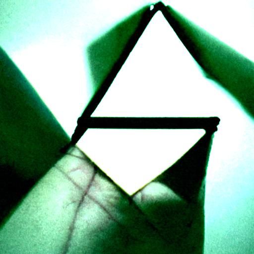 Abstract Image of a Triangle
