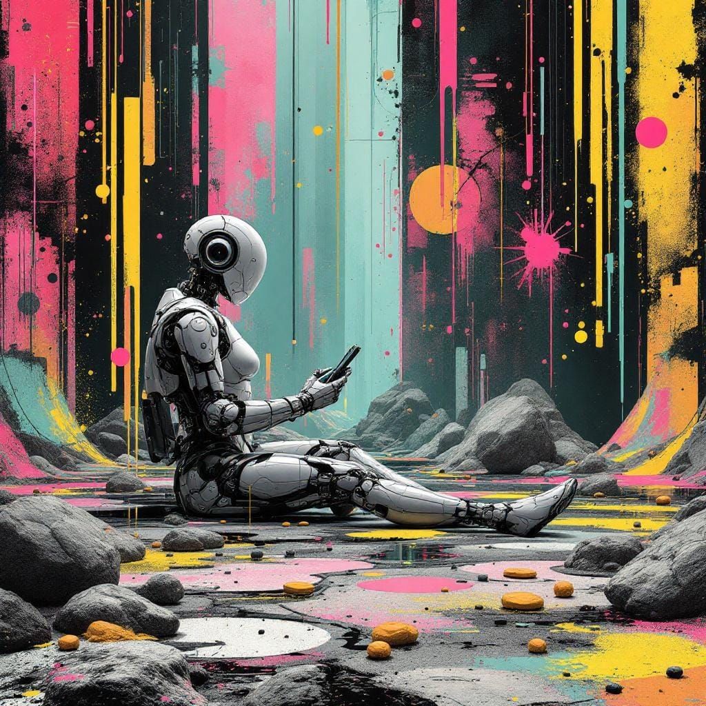 Retrofuturistic Dystopia: AI and Robotics in Dada Style