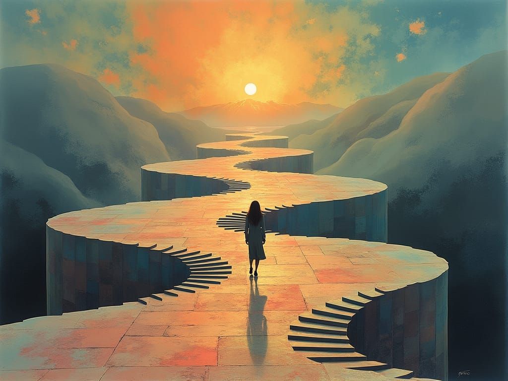 Sunset path