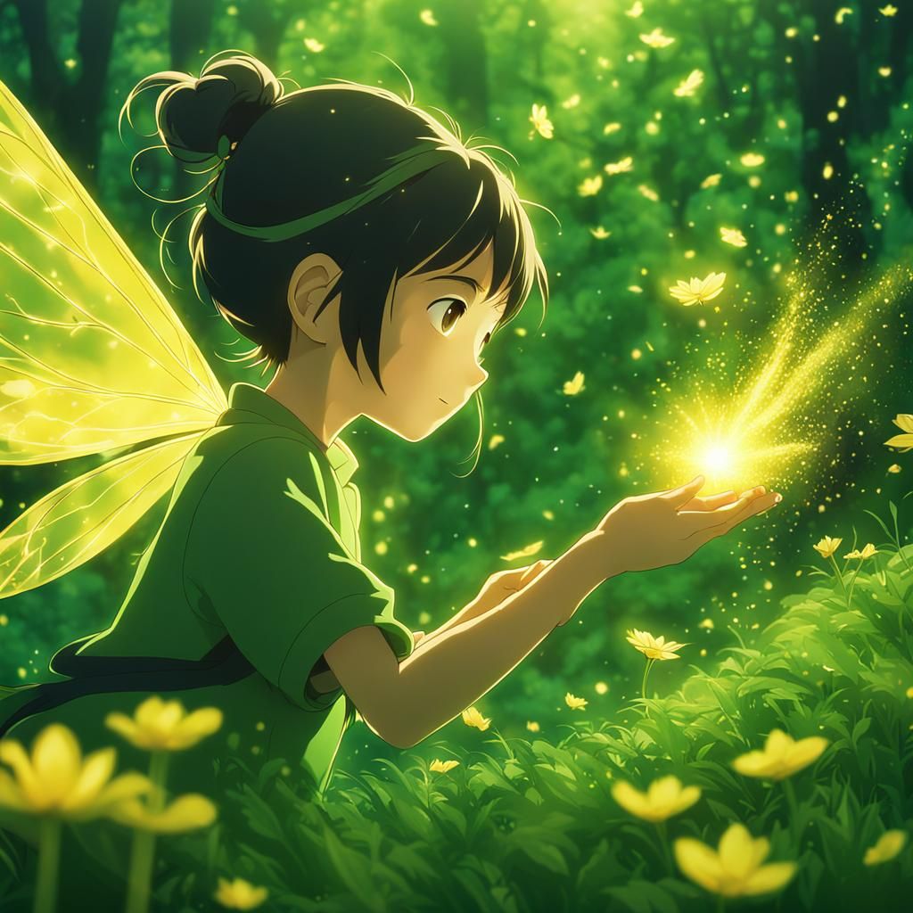 Little green fairy