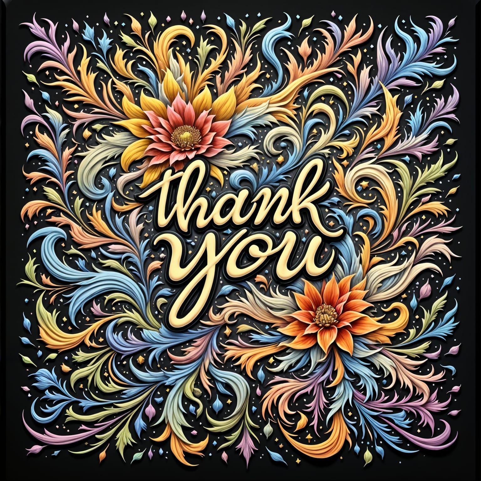 Visual Representation of Gratitude