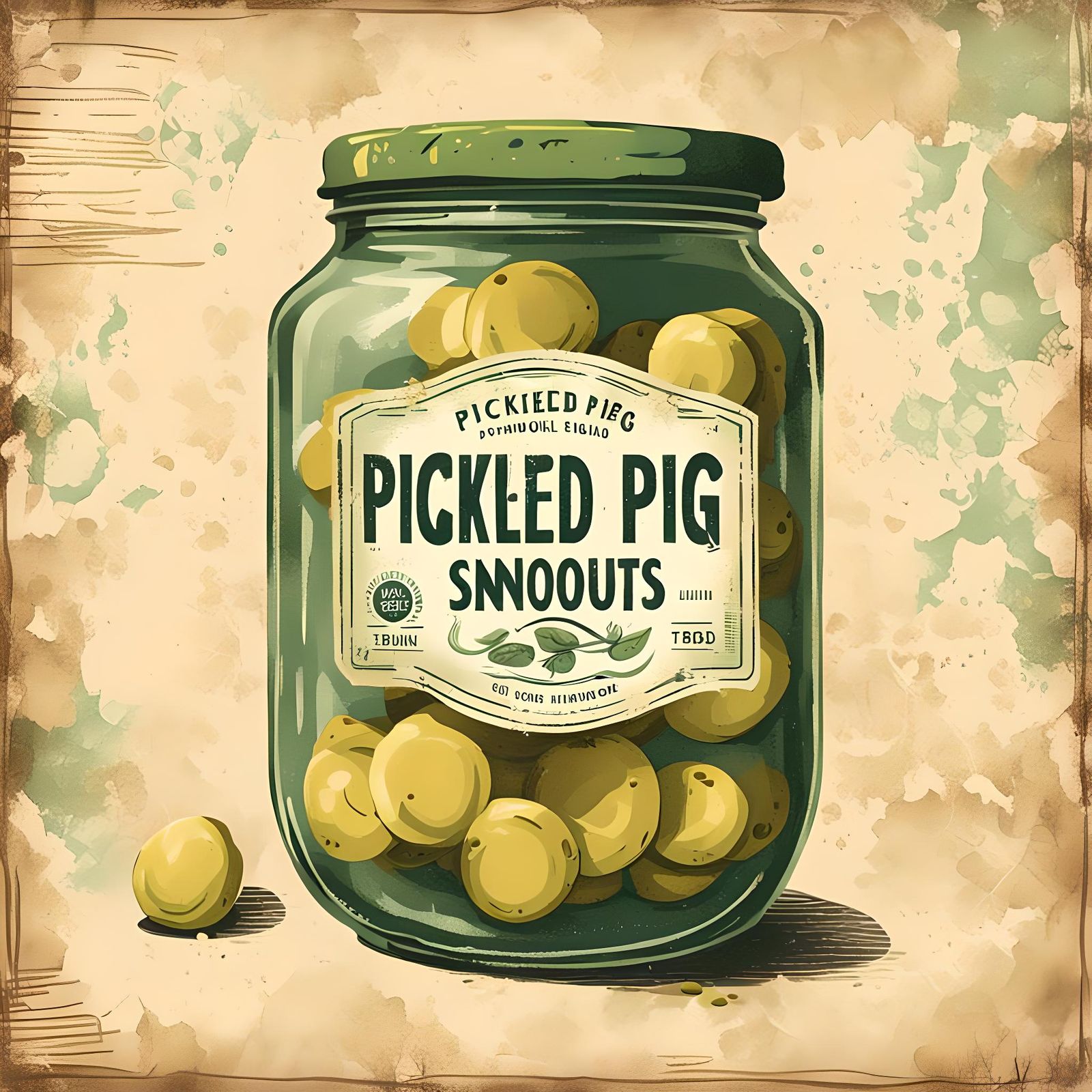 Pickled Pig Snouts: A Novelty Food Item