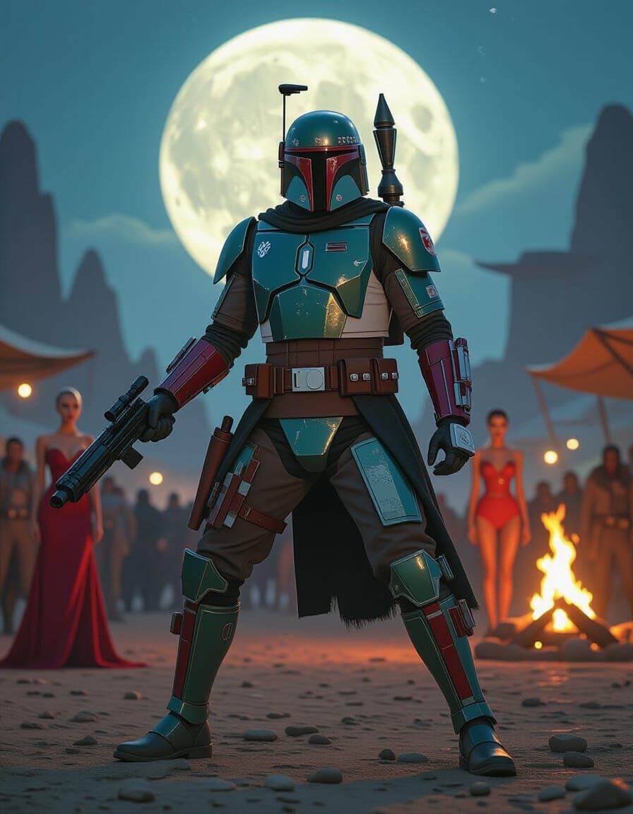 I DON’T NEED STINKING BADGES!! Star Wars Bounty Hunters