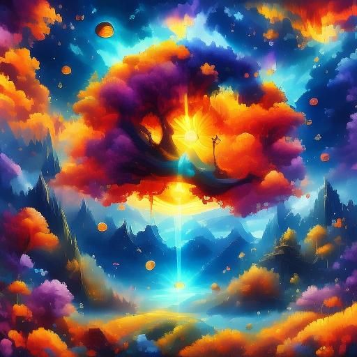 Divine Light: The Lord's Heavenly Presence in Soft Focus