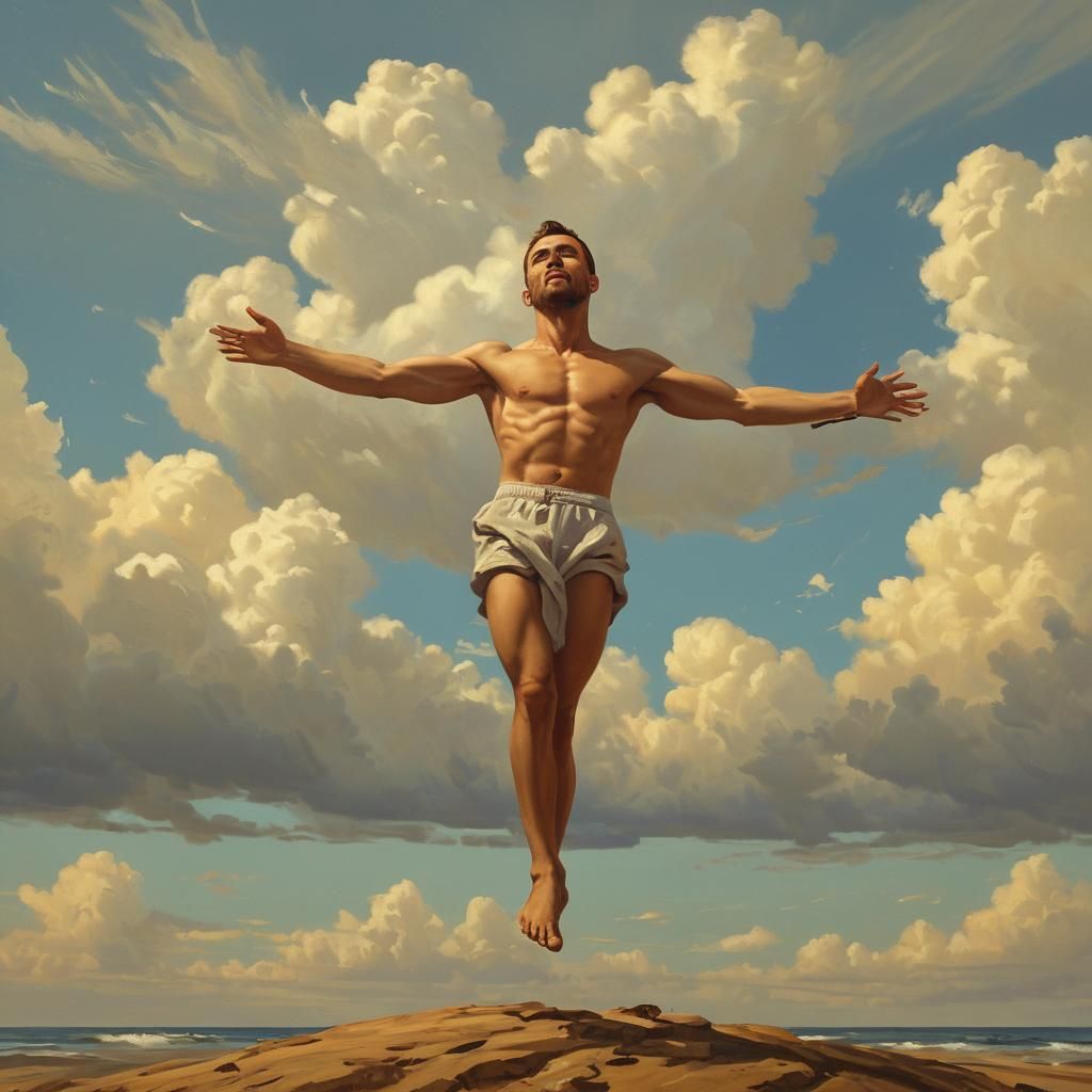 Surreal Landscape Art: Digital Painting Style