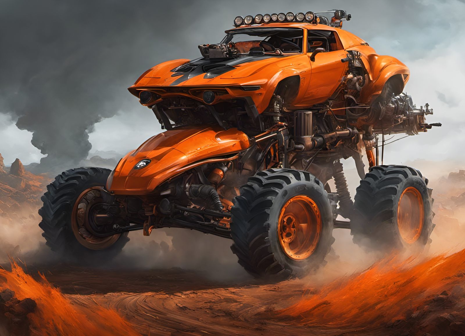 Double Decker Sports Car, When Power is a Must!