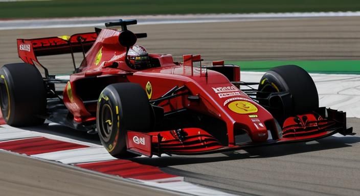 Old Style Ferrari F1, v8