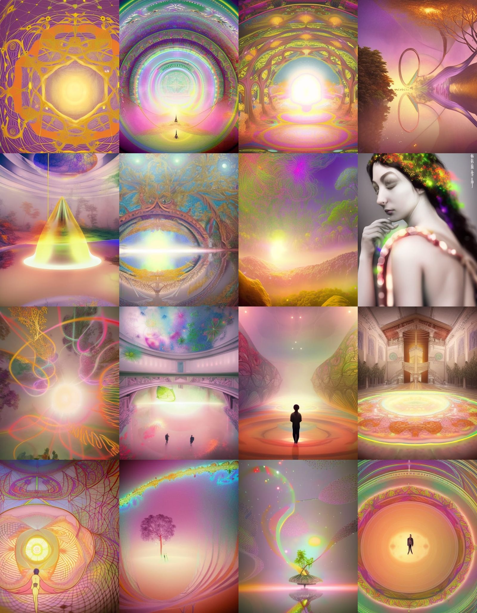 Utopian Visions: A Hyperrealistic Exploration of Light and S...