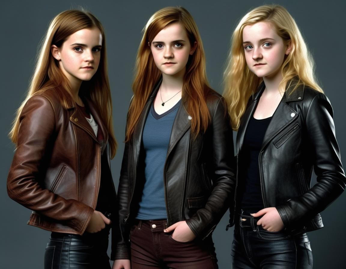 Hermione, Ginny, and Luna: Modern Reimagining
