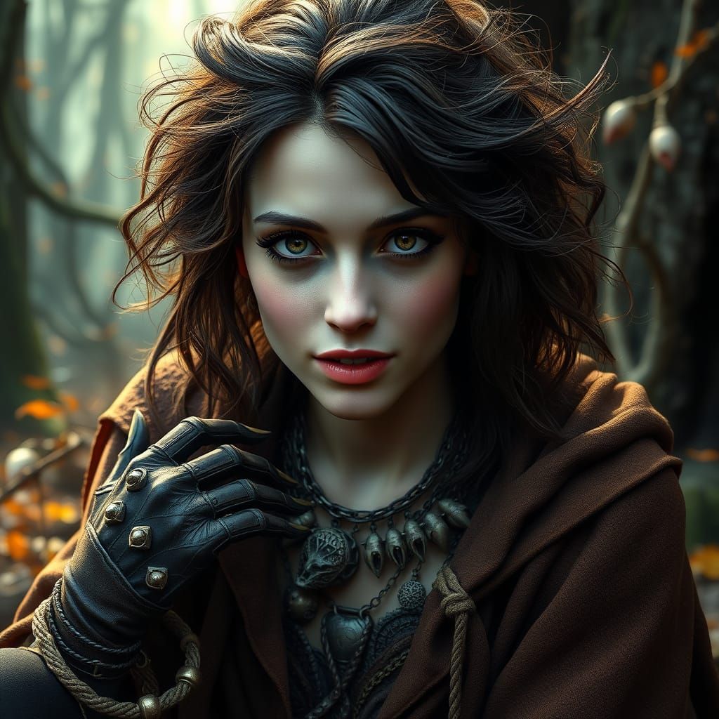 Gothic Goddess of the Ancient Forest