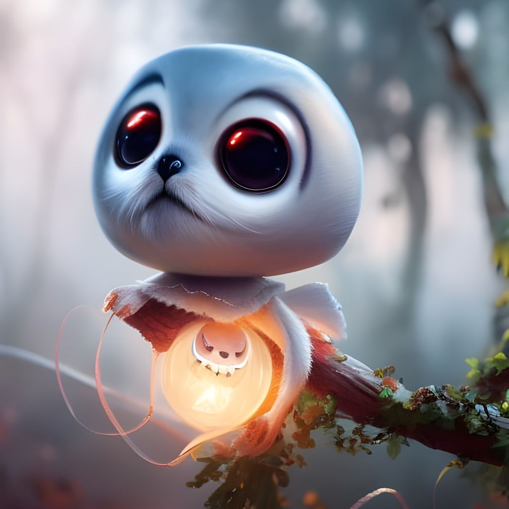 Cute Skeleton in Jungle, Detailed Digital Art