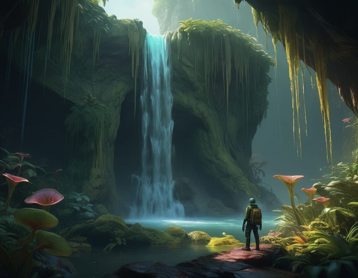 Ethereal Alien Landscape Revealed in Hyperrealistic Digital ...