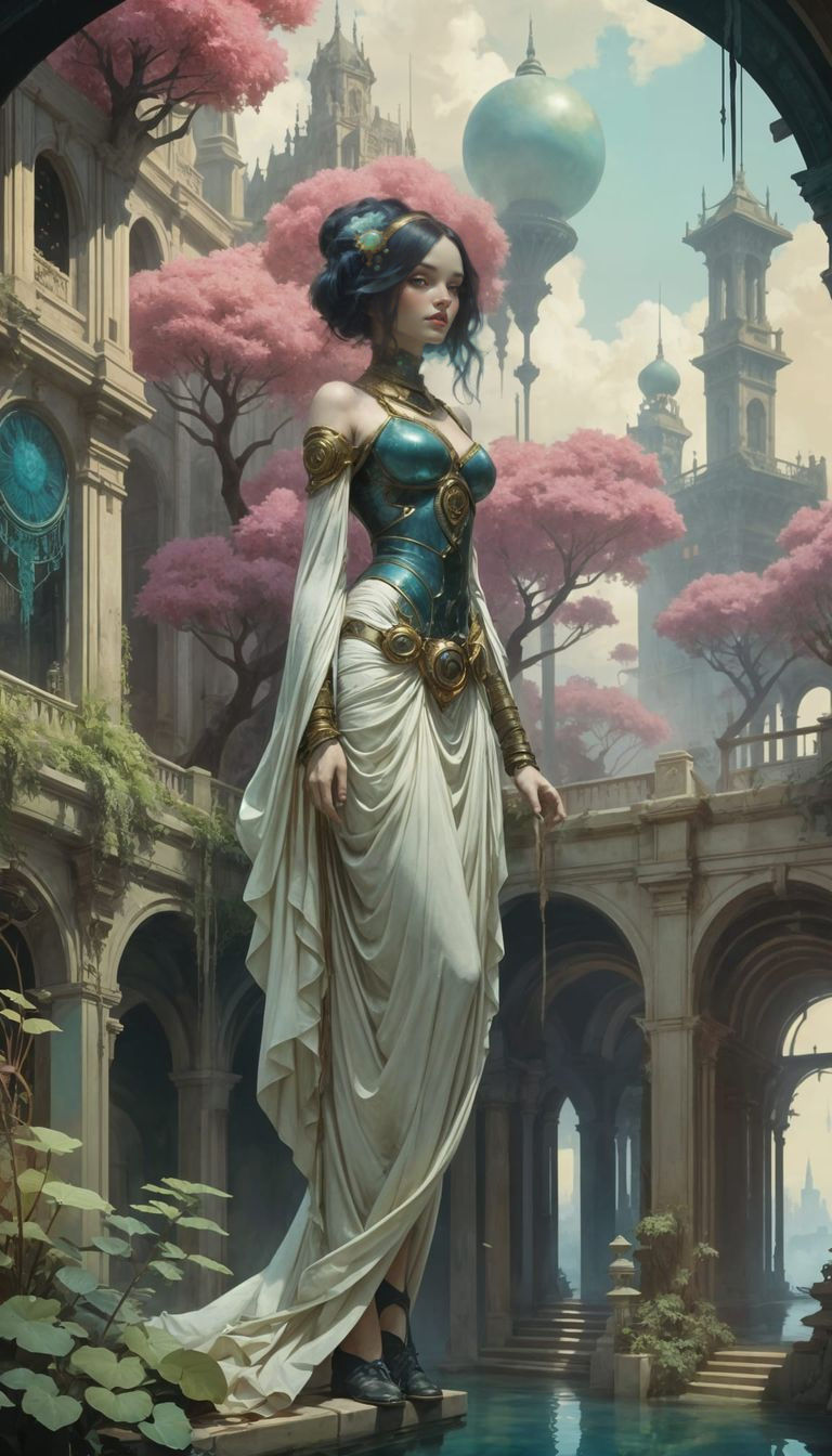 Elaborate Architecture Inspired by Fantasy Artists