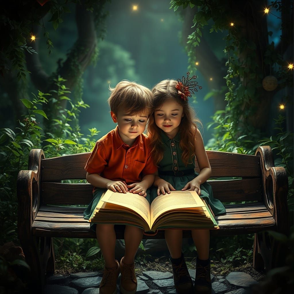 Enchanted Evening in Adventureland: A Whimsical Realm