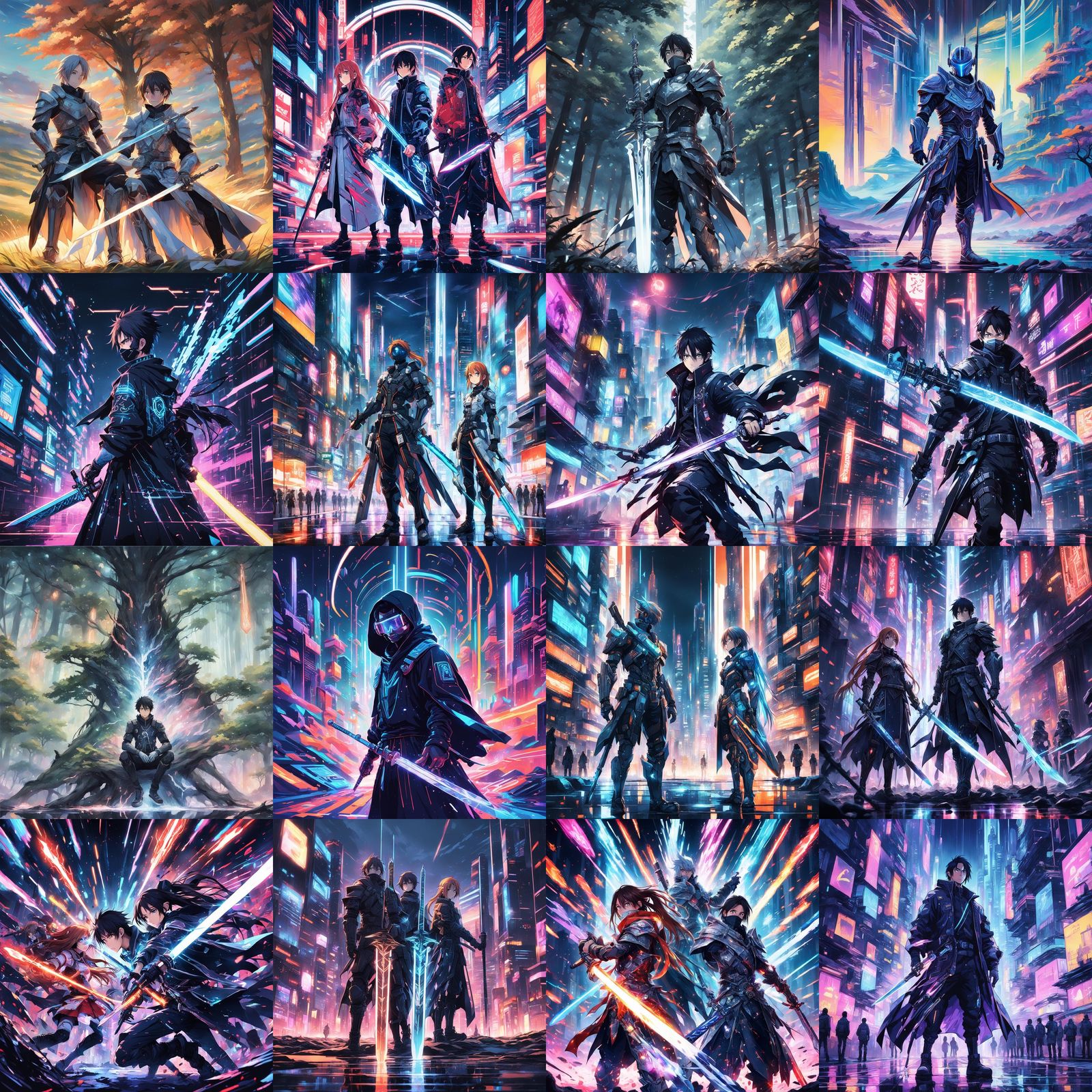 Sword Art Online AI Image