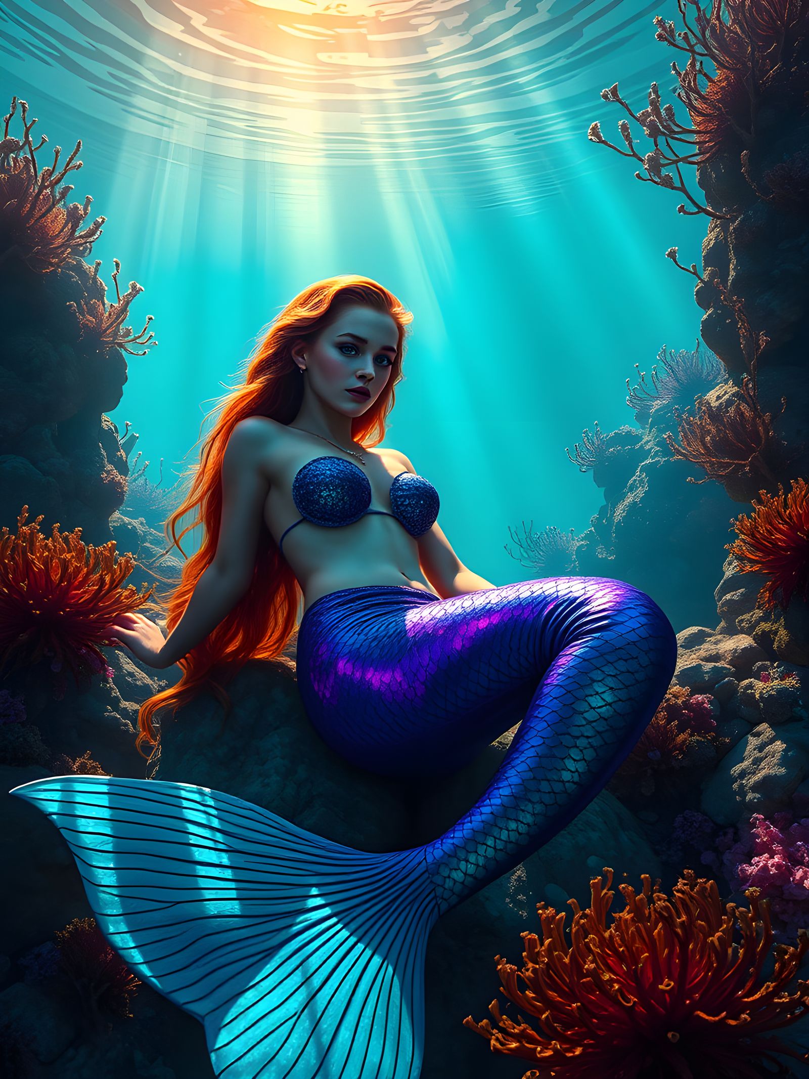 Gothic Ariel: A Live Action Mermaid Concept