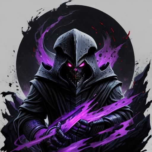 Abstract Void Eater Generated by AI