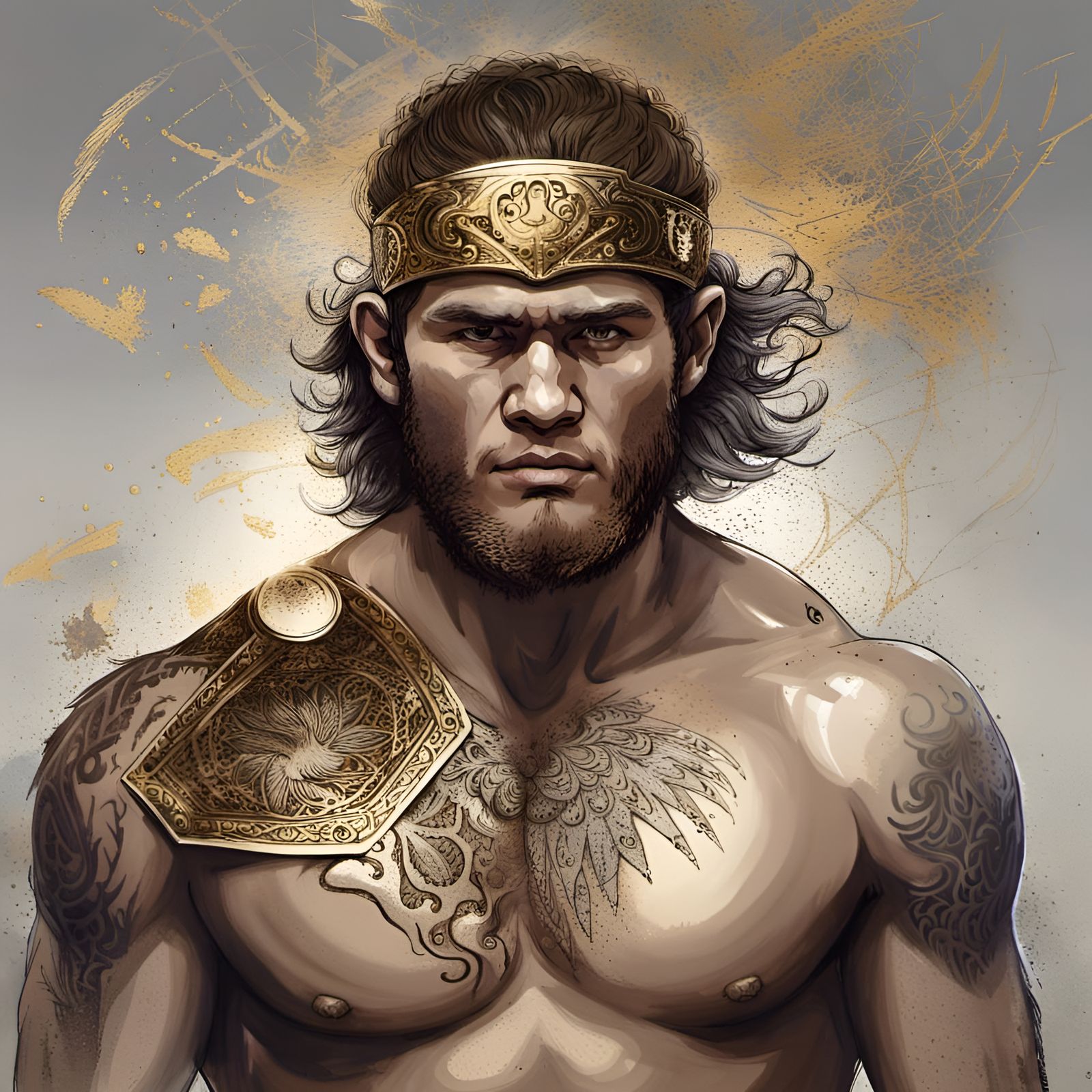MMA Fighter Viking Series Vol. I for @Tylawrencer