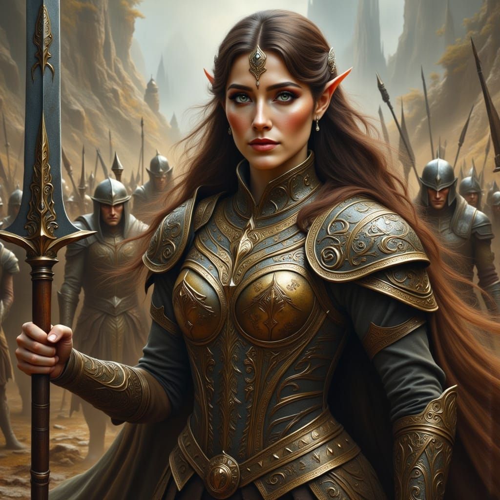 Elf Warrior needs food, badly!