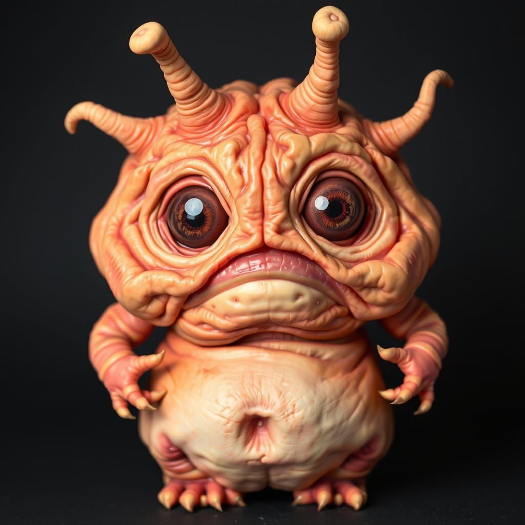 Adorable Wrinkle Monster in Beautiful Photography