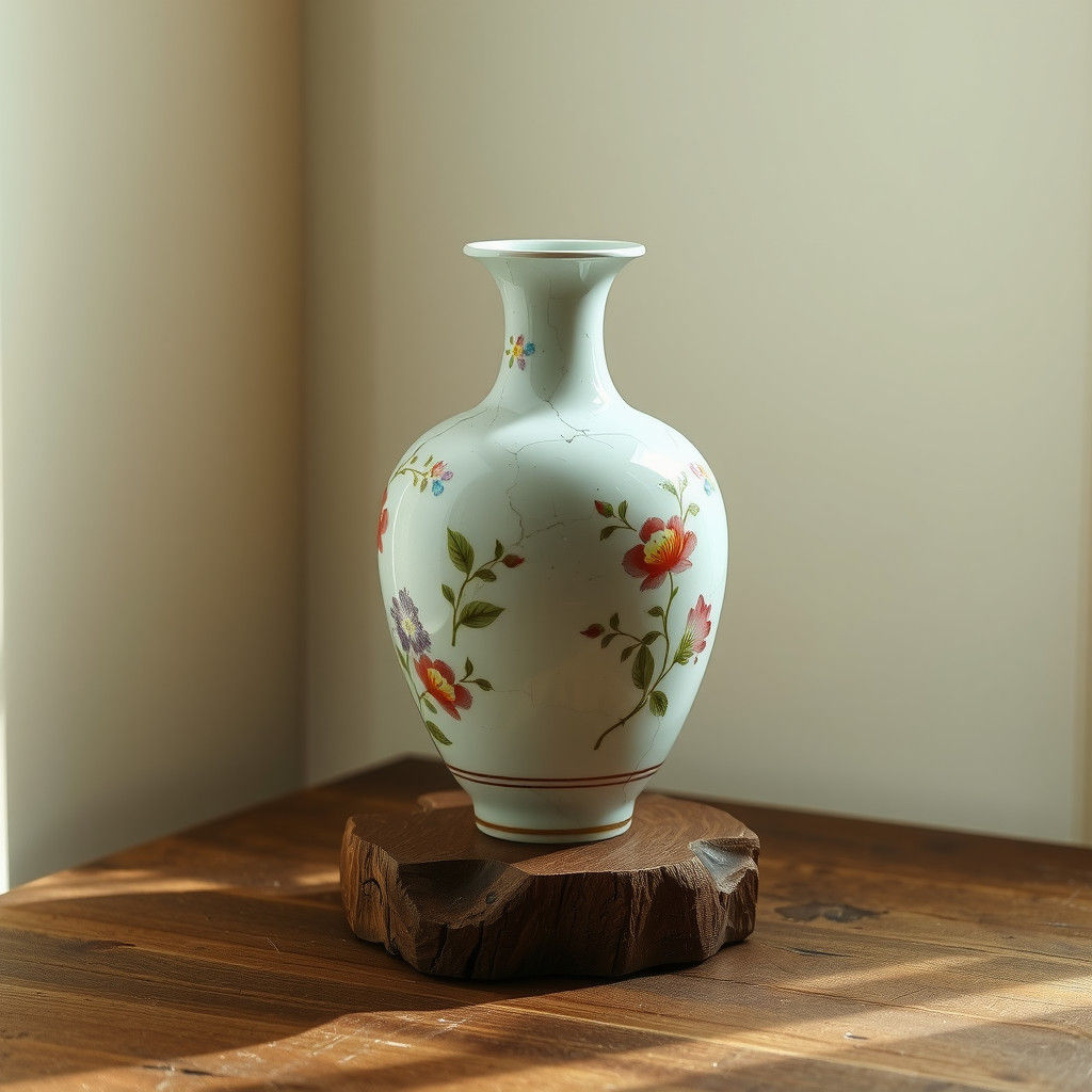 Antique Vase Illuminated by Bounced Light