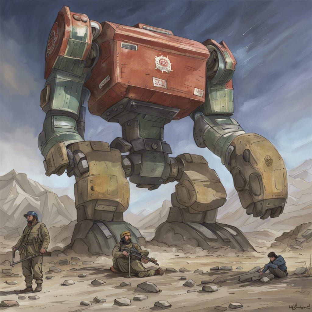 Grandiser: Giant Robot in Afghanistan