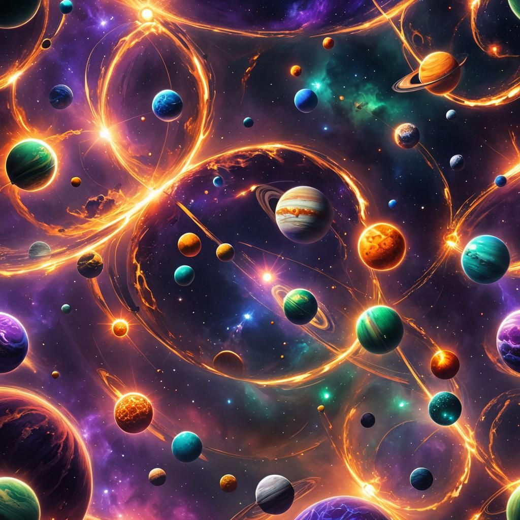 Spectacular Galactic Concept Art in 8K Resolution