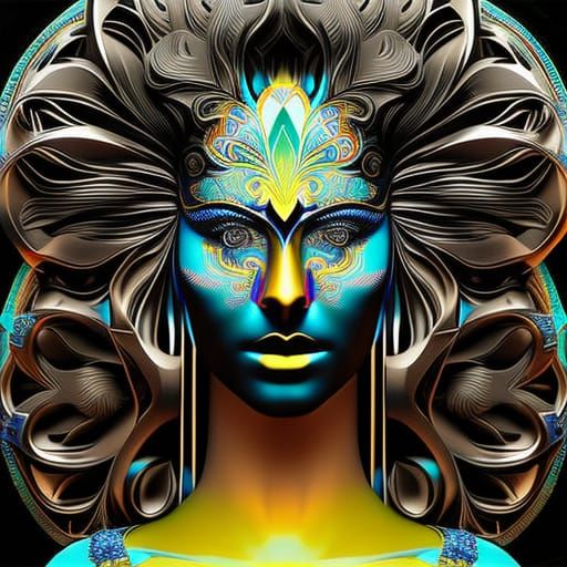 Photorealistic Portrait of a Beautiful Woman