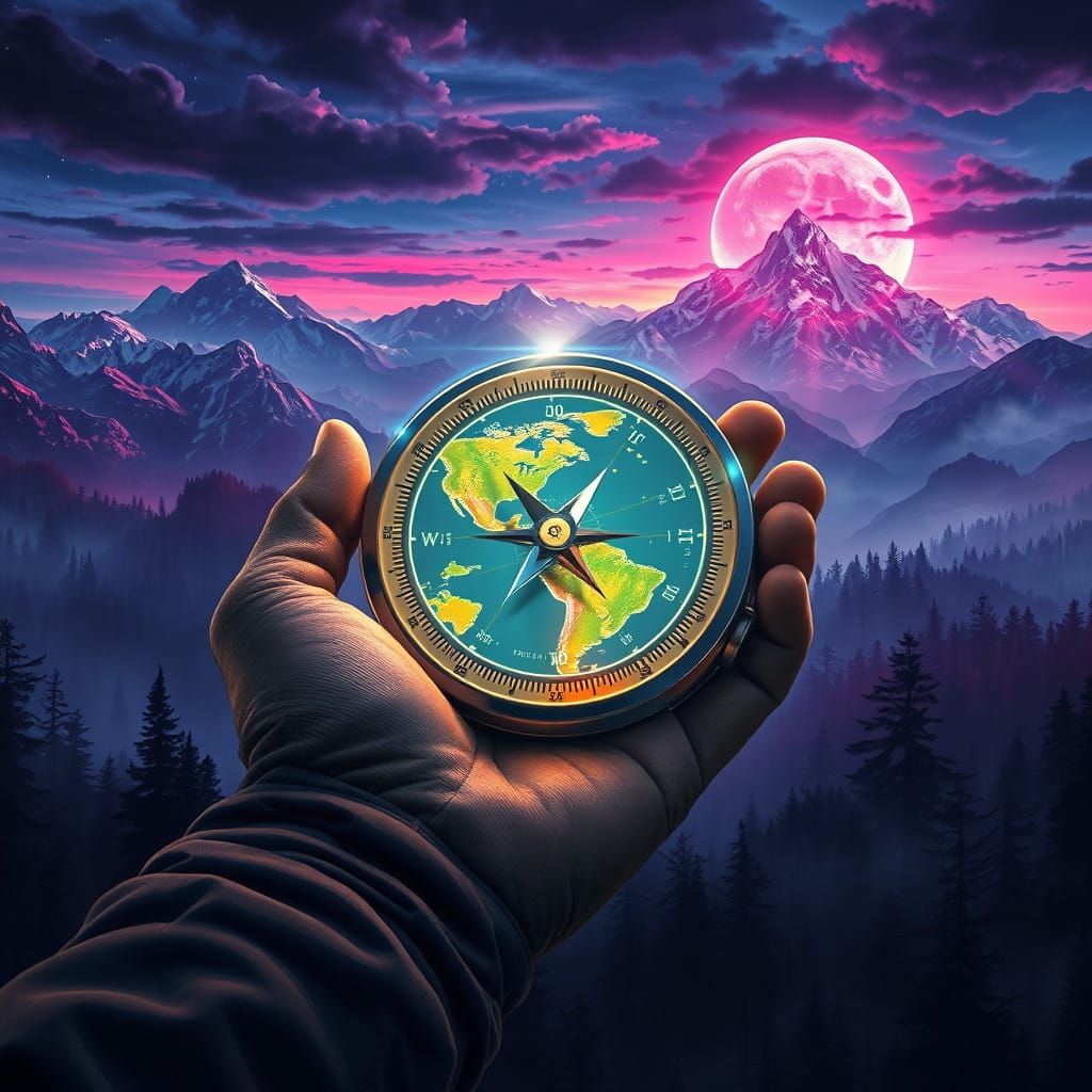 Future-Proofed Navigator in a Mystical Landscape