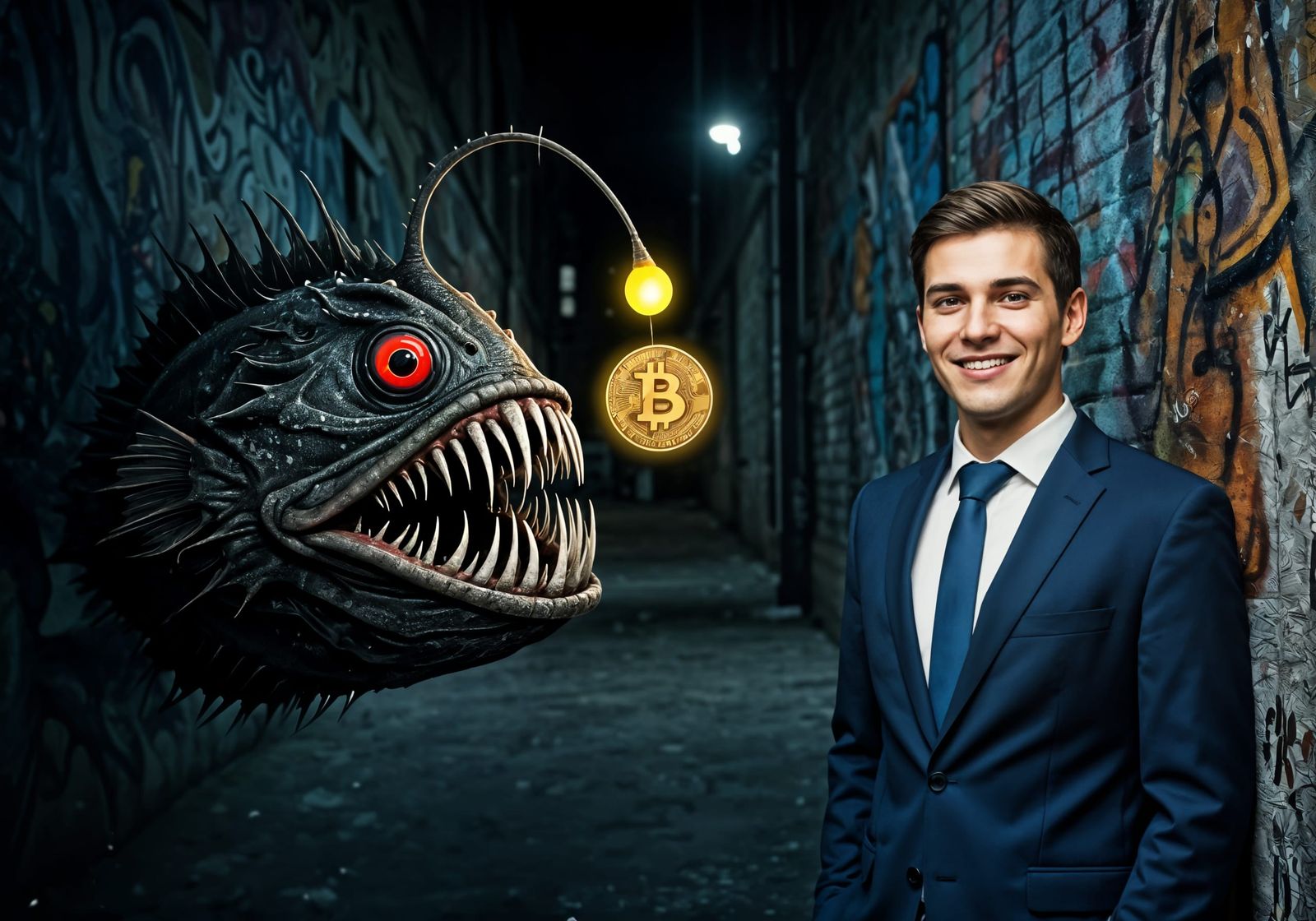 Bitcoin Penny Anglerfish Lure: A Dark Bargain