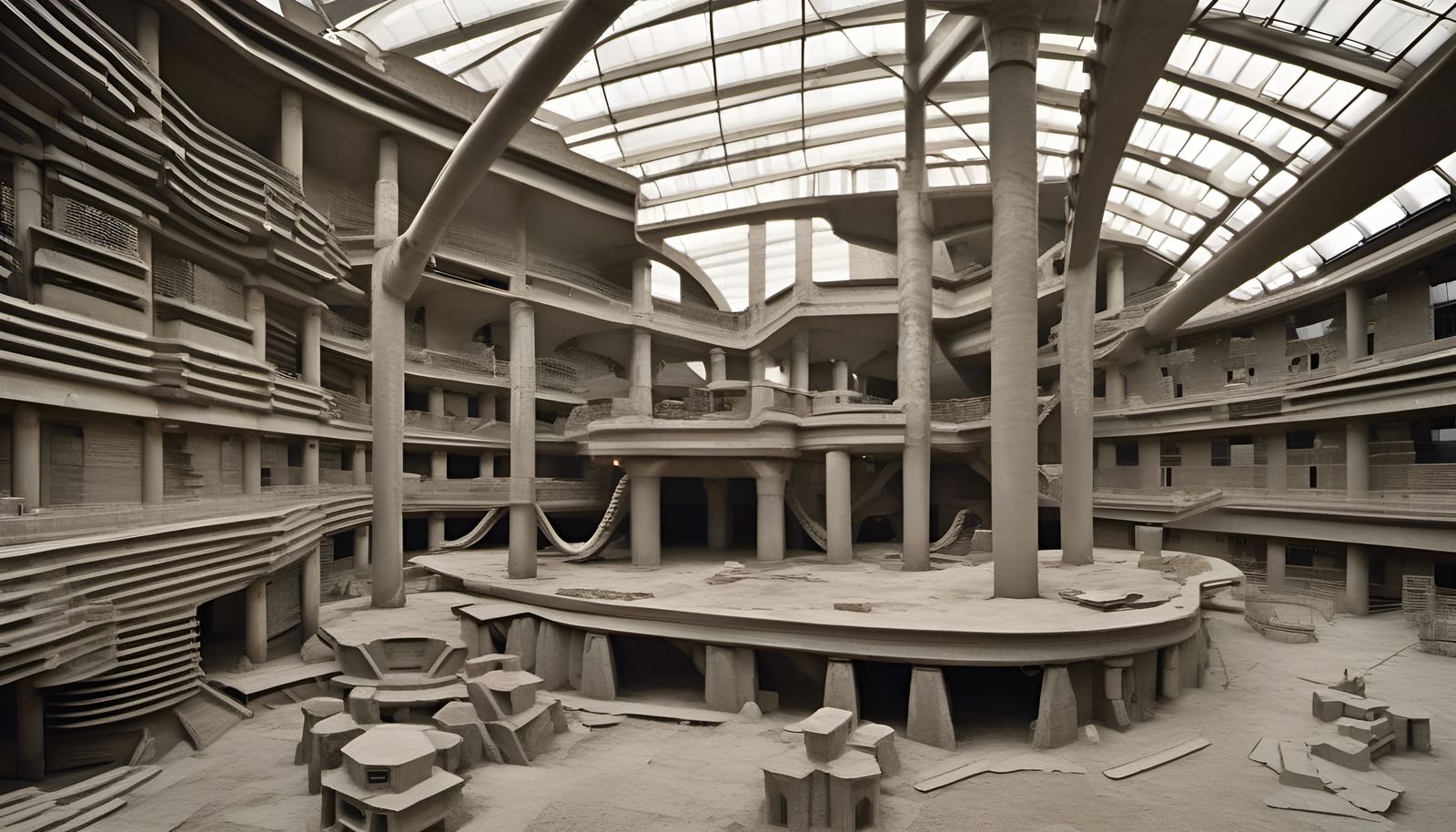 Repurposed Cooling Towers Transformed into Art and Recreatio...