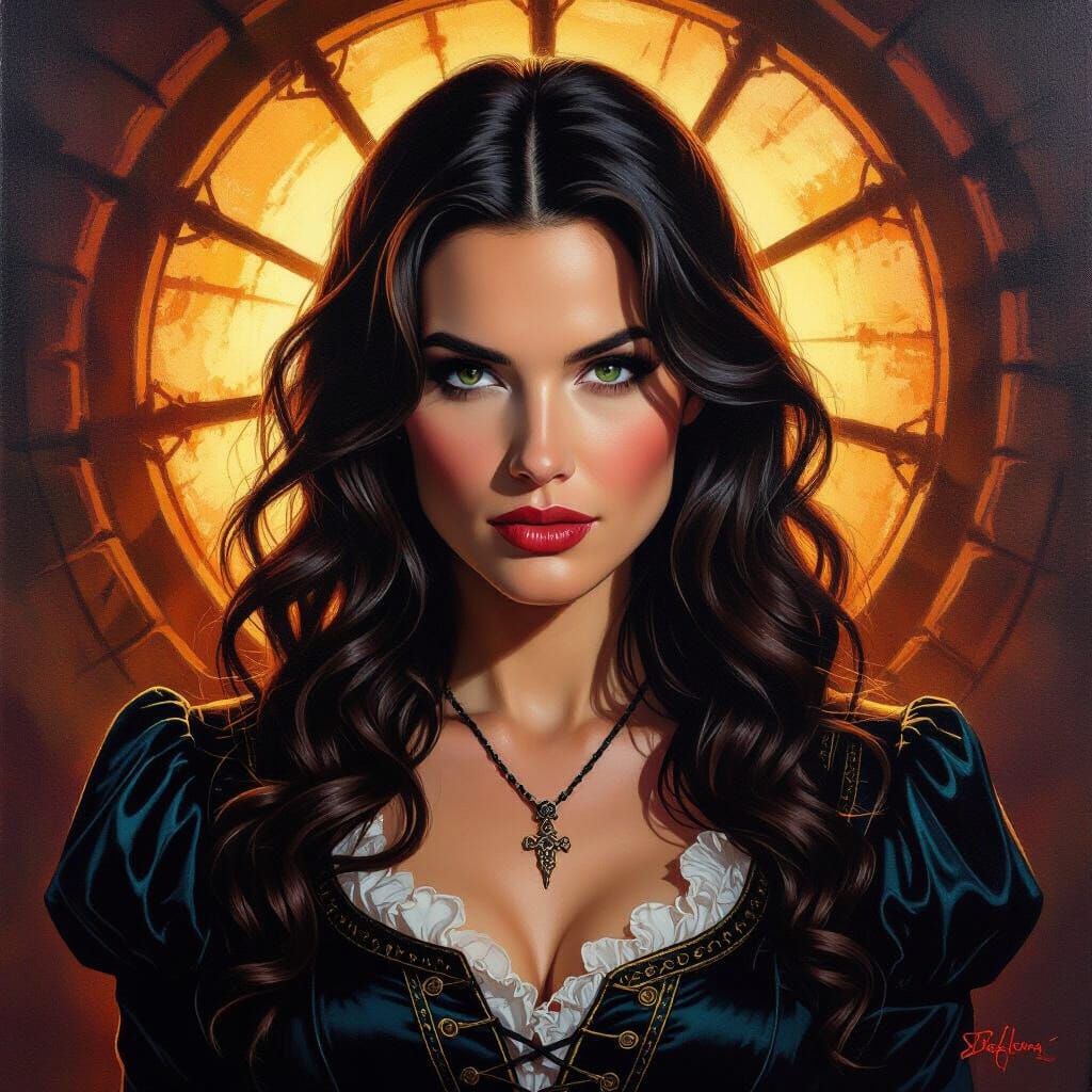 Anna Valerious in Splendor: Van Helsing Sins of The Father