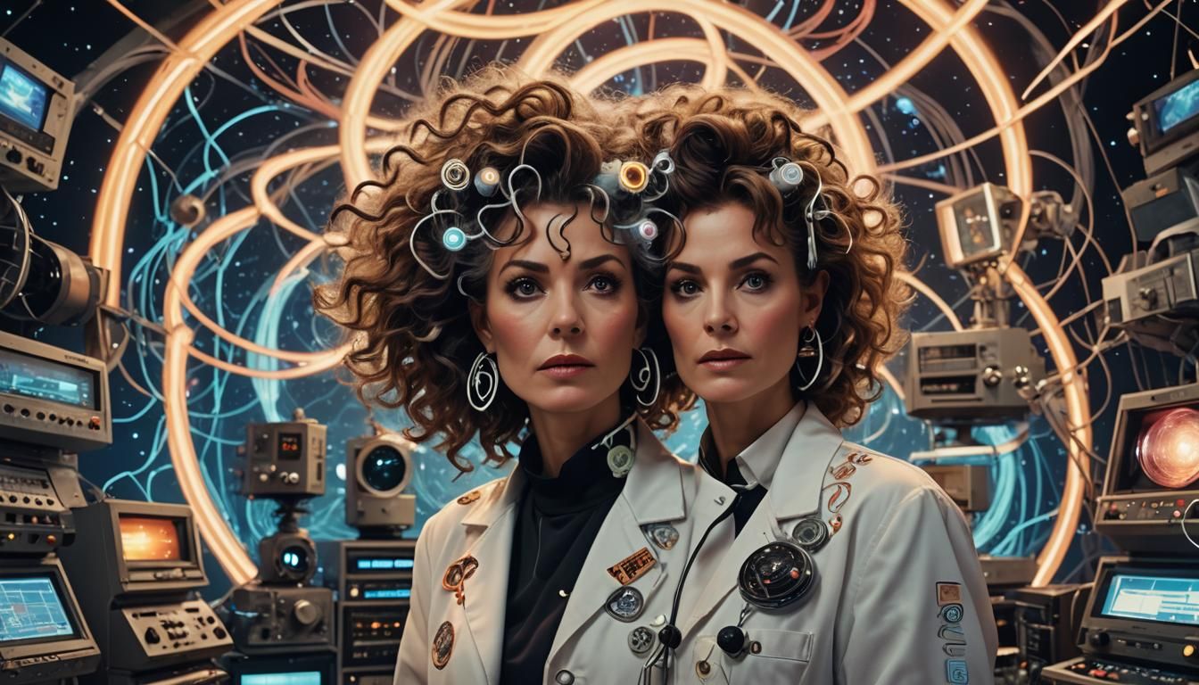 Retro-Futuristic Scientist Explains Interdimensional Mind, C...