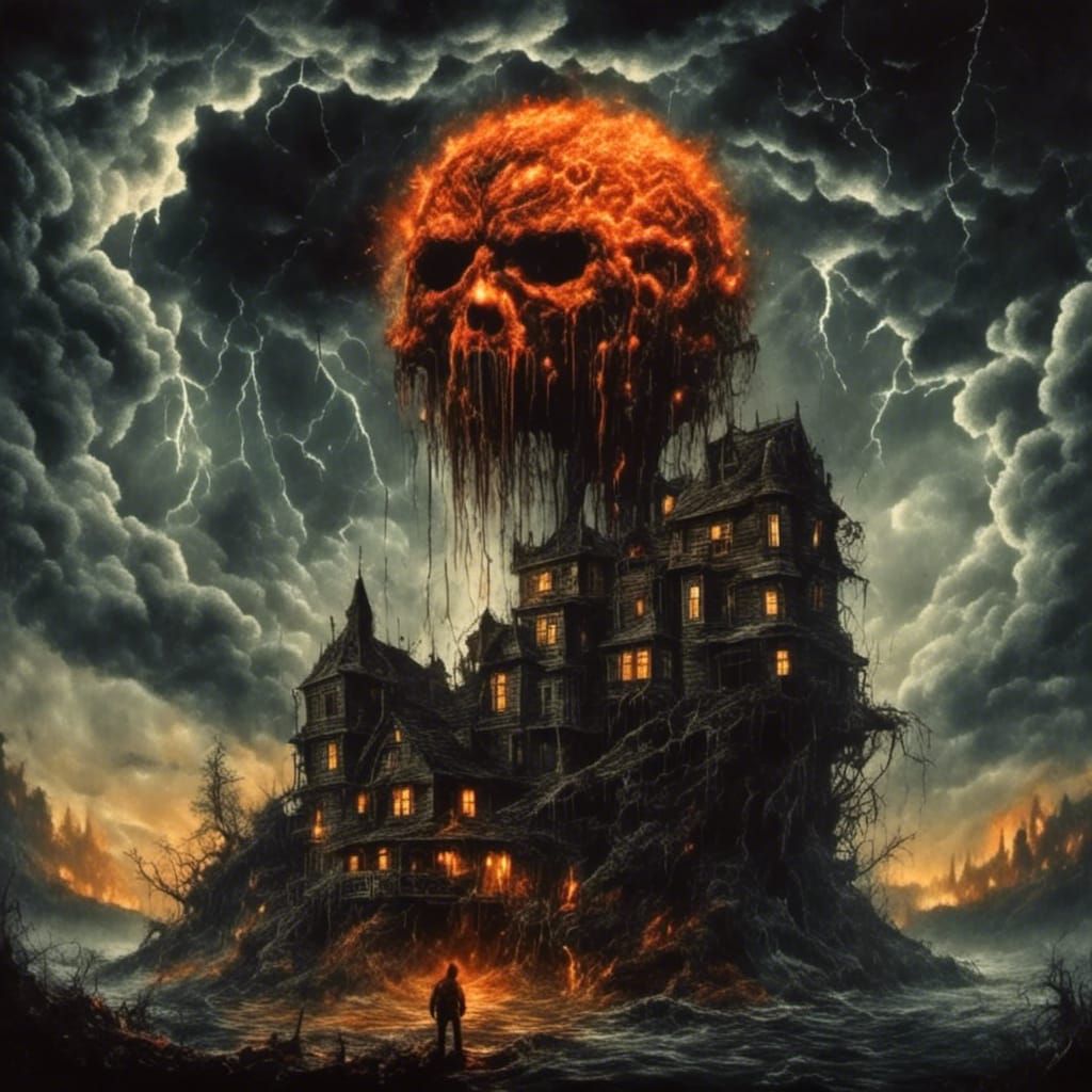 Horror Movie Poster: Bad Moon Rising