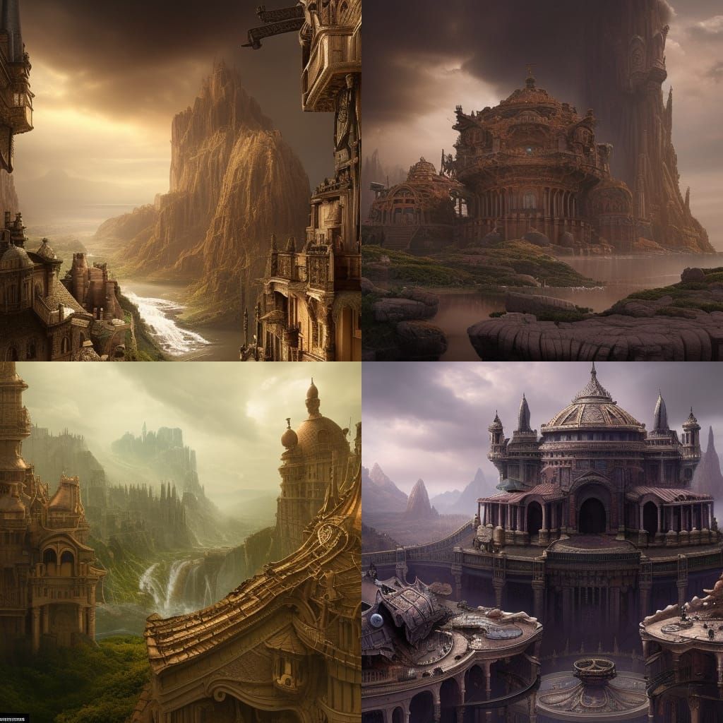 Epic Cinematic Digital Matte Painting