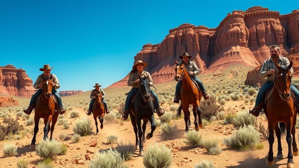 Cowboys of the Wild West