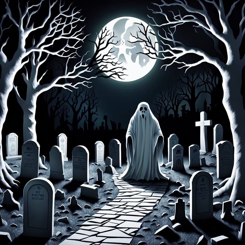 Spectral Ghost in Paper Graveyard