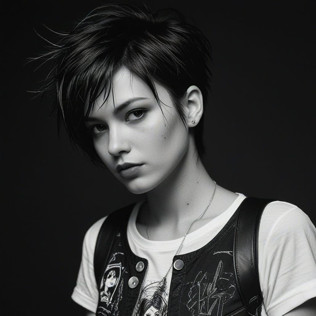 Snow White in Brooklyn Punk Style