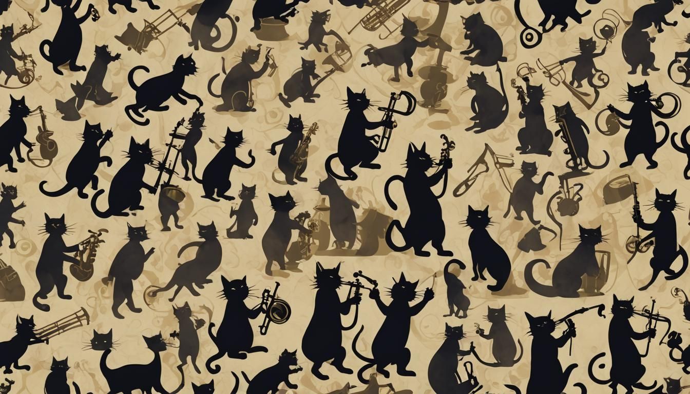 Cats Play Jazz: Silhouette Animation in Deep Color
