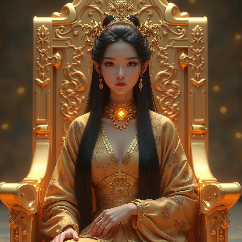 Empress Mellysia Reigns Supreme in Futuristic Imperial Splen...