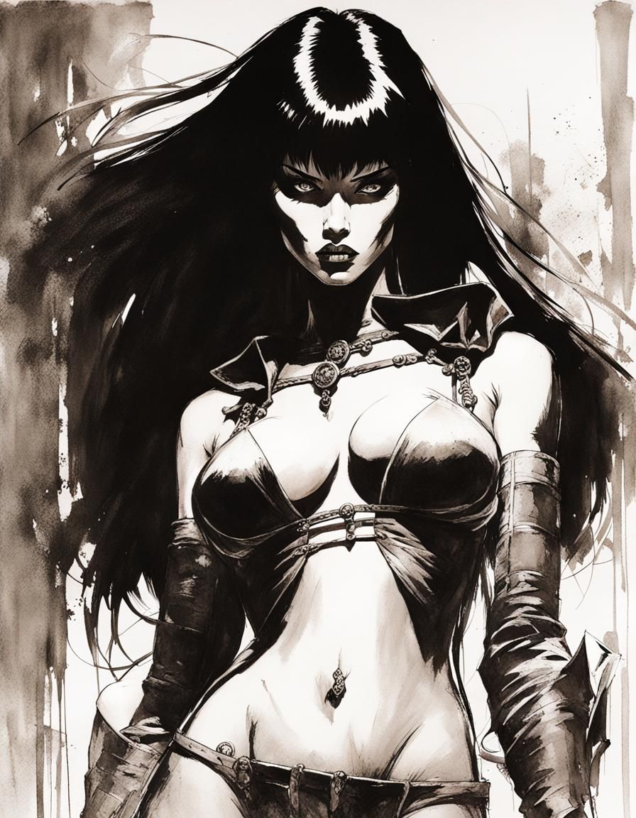 Vampirella Comic Book Cover Art