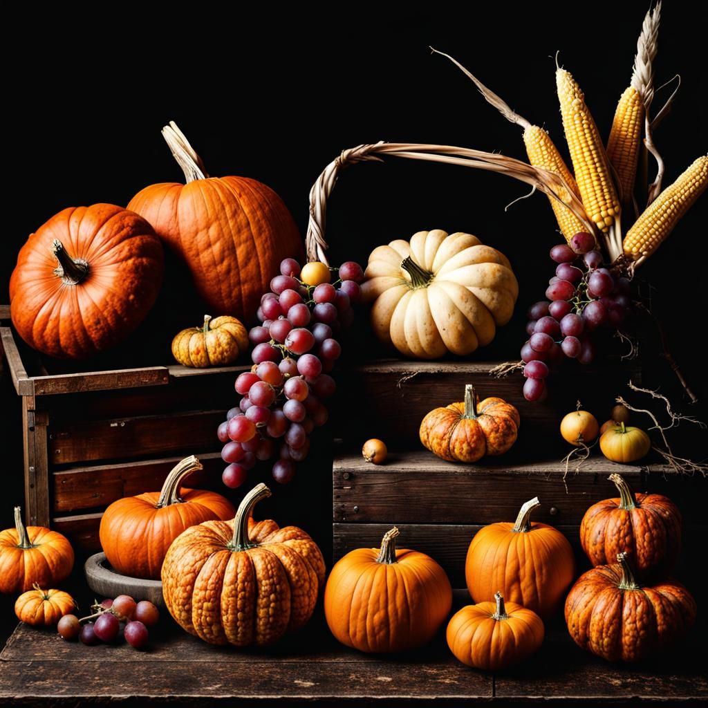 Autumn Harvest Bounty at Country Fair