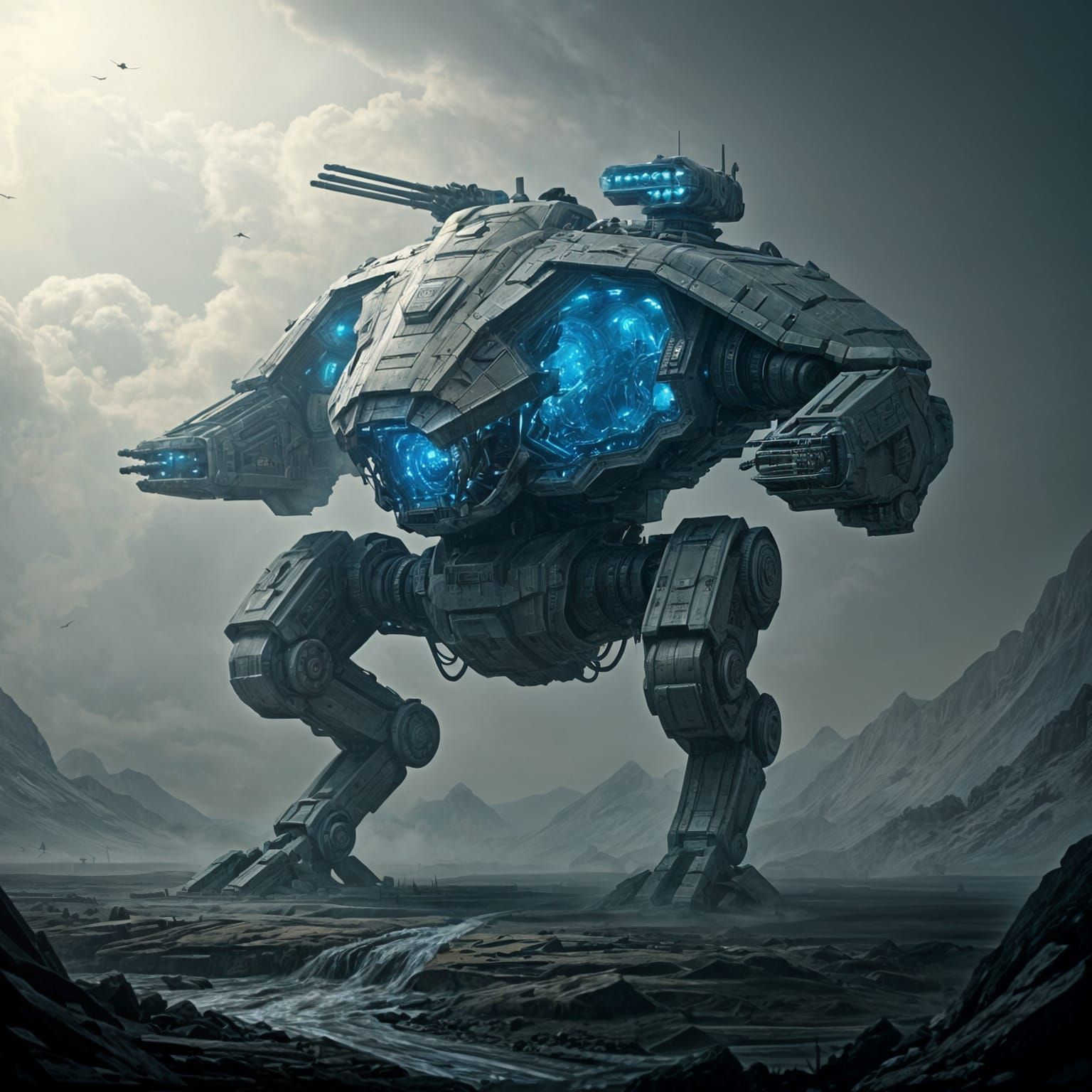 Cybernetic Beast Unleashes Fury